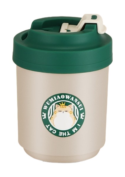 304 Çift Katmanlı Paslanmaz Çelik Yalıtım Fincanı Yüksek Değerli Araba Kahve Fincanı Günlük Fincan ile Taşınabilir (Yurt Dışından)