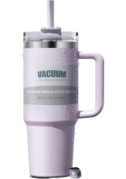 304 Paslanmaz Çelik Büyük Kapasiteli 40OZ Araba Fincanı Soğuk Tutmak Yalıtım Kahve Fincanı Çift Içecek Araba Fincanı (Yurt Dışından)