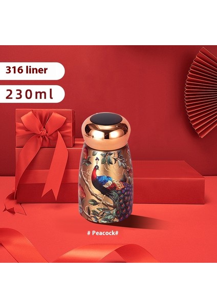 Küçük Taşınabilir Su Dağı Seramik Astar Cep Dağı Sıcaklık Yalıtım Kabını Gösterir (Yurt Dışından)