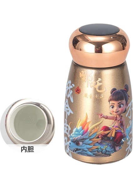 Nezha Sevimli Termal Kupa Yüksek Değerli Taşınabilir Termal Kupa (Yurt Dışından)