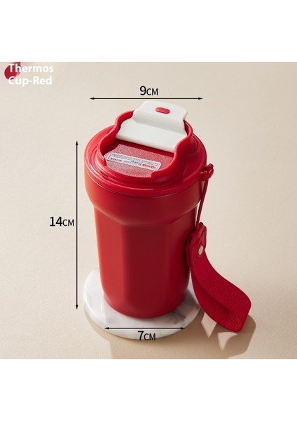 Akıllı Sıcaklık Göstergesi 316 Paslanmaz Çelik Yalıtım Kabı Yüksek Değerli Taşınabilir Su Dağı Basit Dak (Yurt Dışından)