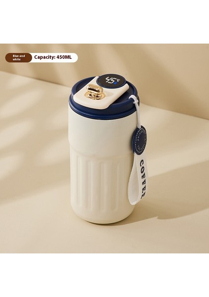 Akıllı Sıcaklık Göstergesi 316 Paslanmaz Çelik Yalıtım Kabı Yüksek Değerli Taşınabilir Su Dağı Basit Dak (Yurt Dışından)