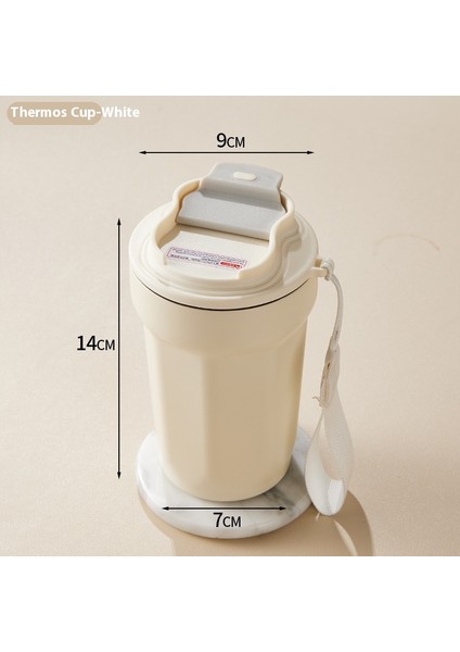 Akıllı Sıcaklık Göstergesi 316 Paslanmaz Çelik Yalıtım Kabı Yüksek Değerli Taşınabilir Su Dağı Basit Dak (Yurt Dışından)