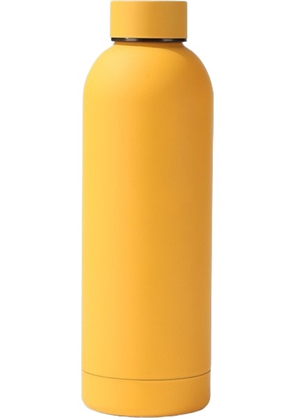 304 Küçük Ağızlı Şişe 500ML Paslanmaz Çelik Yalıtım Kabı Büyük Kapasiteli Açık Taşınabilir Araba Su Dağı (Yurt Dışından)