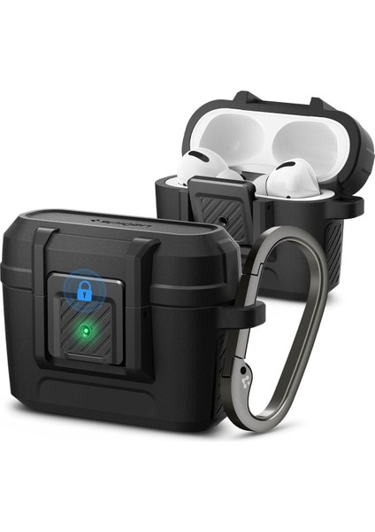 Airpods Pro (1. Nesil) Kılıf Lock Fit Matte Black - ACS04755