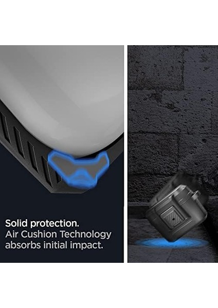 Airpods Pro (1. Nesil) Kılıf Lock Fit Matte Black - ACS04755