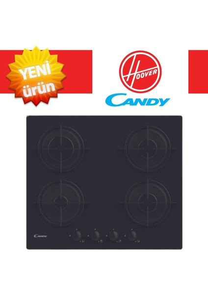 Livento Turbolu 6 Proğramlı Ankastre Set ( HON602W + Candy CVW6BB Siyah + HDG6C1GBTK Siyah )