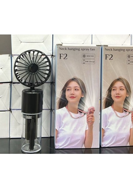 El Tipi Mini Fan, USB Şarjlı, Sessiz ve Taşınabilir Serinletici Vantilatör
