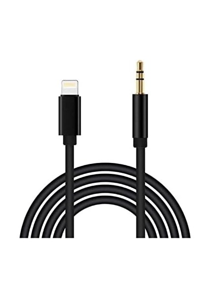 Concord Iphone Lightning Aux Kablosu 3.5mm JH-023 - Siyah fiyatları
