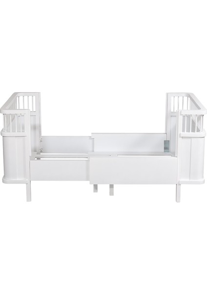 Mdf Beşik, Trend Büyüyen Beşik - Beyaz 1 Adet Comfort Yatak 90X130 fırsatları