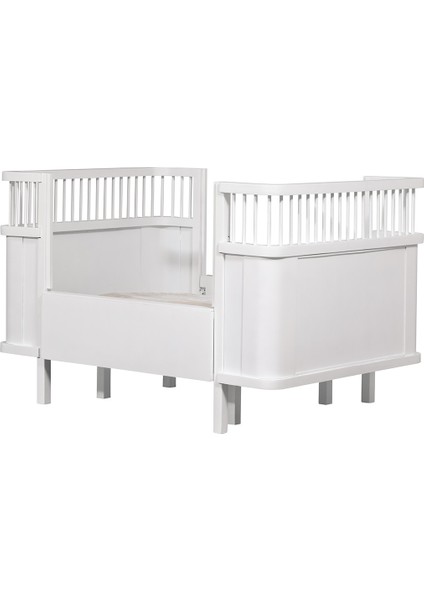 Mdf Beşik, Trend Büyüyen Beşik - Beyaz 1 Adet Comfort Yatak 90X130 indirimleri