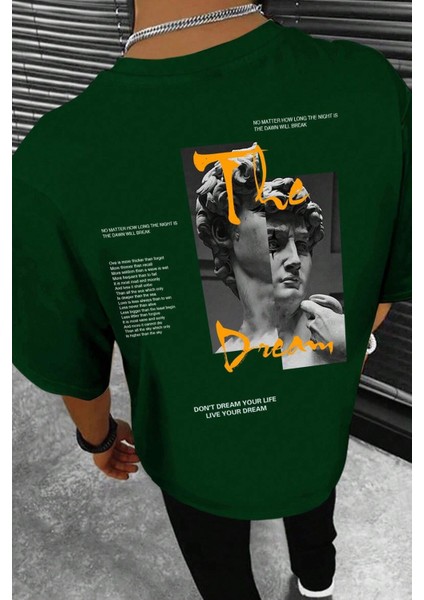 Unisex The Dream Baskılı Tasarım Tshirt