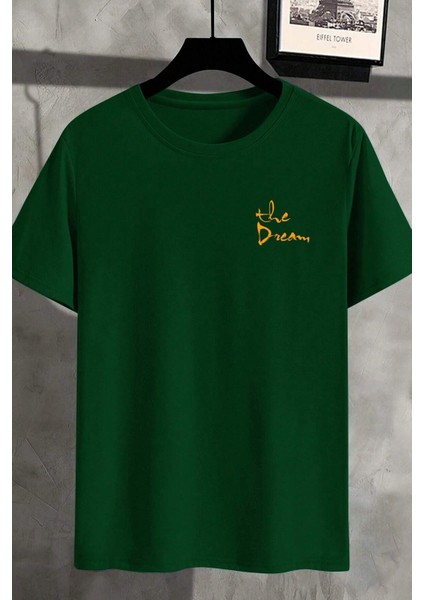 Unisex The Dream Baskılı Tasarım Tshirt modelleri