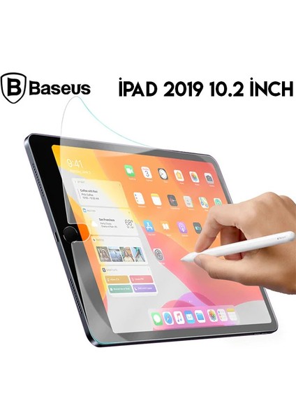 Baseus Ipad 10.2 /10.5 Paper Like Film Darbe Emici Pet Ekran Koruyucu Ipad 2021-20 - MRK3286-8027