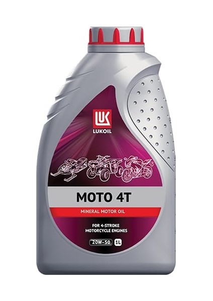 Lukoıl Moto 4T 20W-50 1 Lt