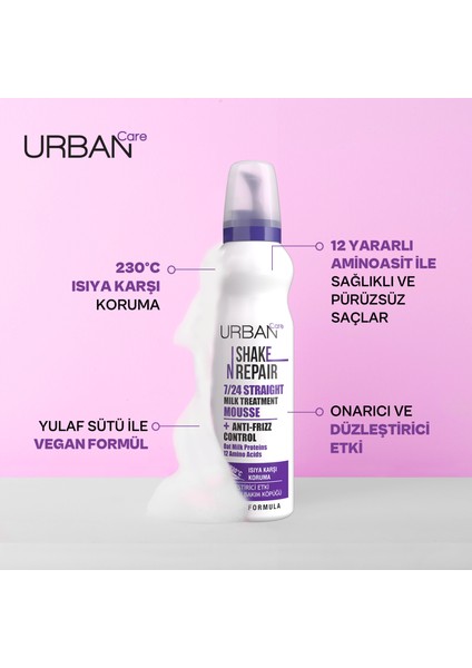 Shake N Repair 7 / 24 Düzleştirici Onarıcı Bakım Köpüğü 150 ml modelleri