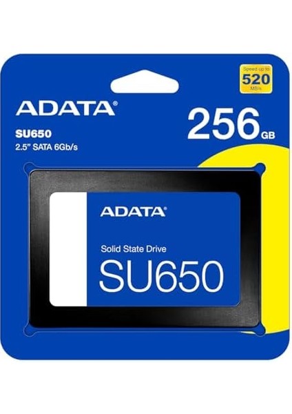 Disk SSD SU650 Sata 2,5" 256GB, 3d-Nand, ASU650SS-256GT-R fiyatları
