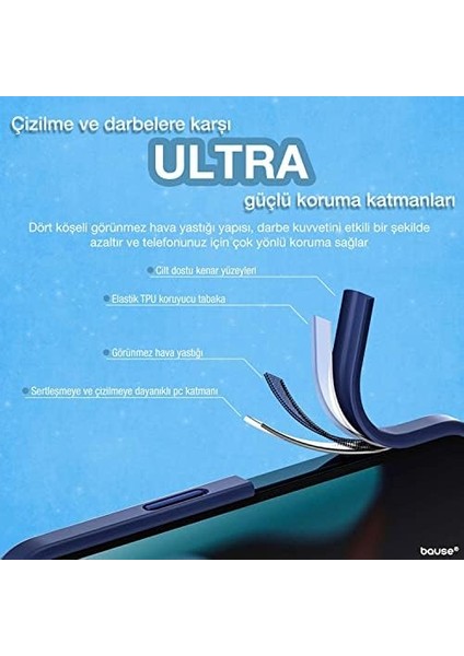 Iphone 13 Pro Uyumlu Hibrit Tpu+Pc Yarı Saydam Ultrashock Kılıf (Siyah) fiyatları