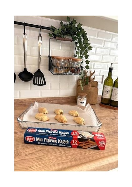 Up Airfry, Tost, Fırın Için Mini Kesilmiş Pişirme Kağıdı 30X42CM 1 Paket