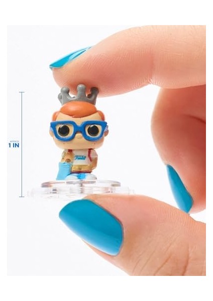 Bitty Pop! - Mickey Mouse, Minnie Mouse (Pembe Elbise), Pluto ve Bir S Rpriz Mini Fig R - 0,9 In (2,2 Cm) Koleksiyon Par As Istiflenebilir Ekran Raf Dahil - Hediye Fikri modelleri