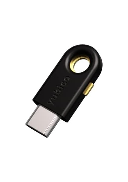 Yubikey 5c - Iki Factor Authentication USB Security Key, Usb-C Bağlantı Noktalarına Uyar - Çevrimiçi Hesabınızı Parodan Daha Fazla Korur, Fido Sertifikalı USB Şifre Anahtarı modelleri