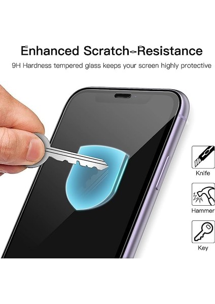 Es Iphone 14 Plus Için Ekranı Tam Kaplayan Full Ekran Koruyucu Cam, Full Tam Koruma.