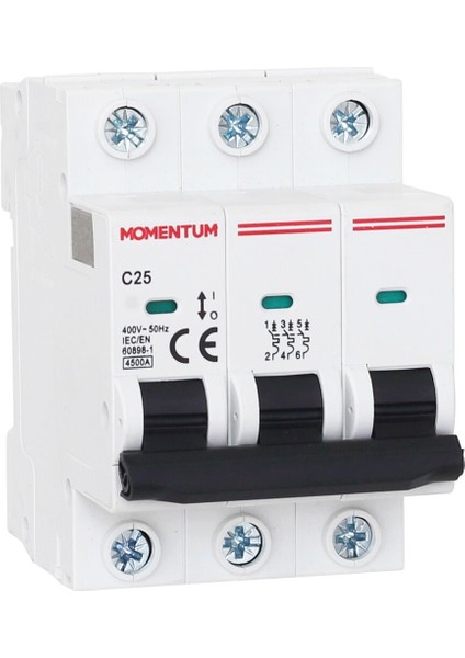 Otomatik Sigorta 4.5ka C 3X20A XBC-34320