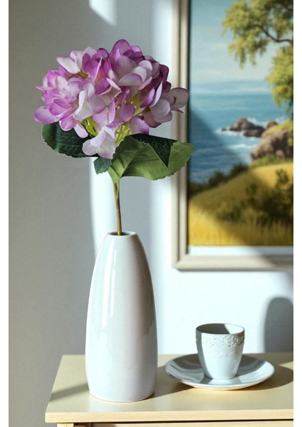 Yapay Ortanca Çiçeği 48 cm