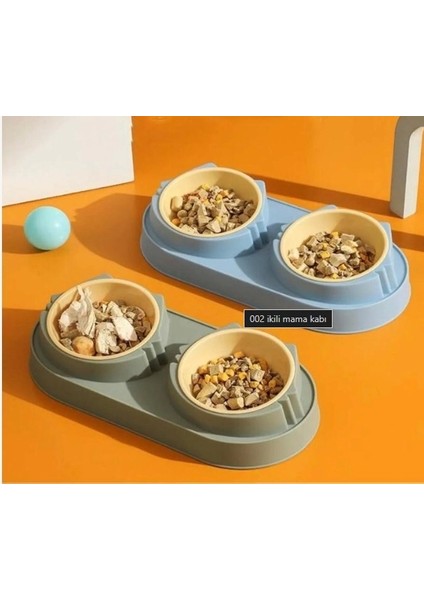 Mikopet Çift Bölmeli Mama ve Su Kabı fiyatları