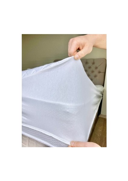 Kapitone Fitted Sıvı Geçirmez Yatak Alez 100X200 + Sıvı Geçirmez Yastık