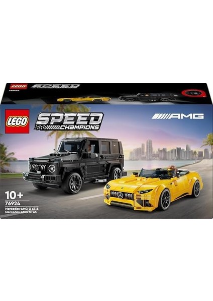 Speed Champions Mercedes-Amg G 63 ve Mercedes-Amg Sl 63 76924 – 10 Yaş ve Üzeri Araç Tutkunu Kız ve Erkek Çocukları Için 2 Model Içeren Oyuncak Yapım Seti, Doğum Günü Hediyesi Fikri (808 Parça) fiyatları