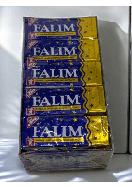 Falım 5'li Şekersiz Sakız Damla Aromalı 7 gr x 20