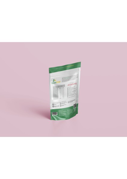 Çilek Kuru Meyve Cipsi - Freeze Dried Çıtır Çilek - Dondurularak Kurutulmuş
