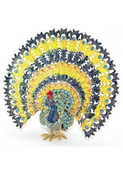 Swarovski Taşlı Tavuskuşu Model 7