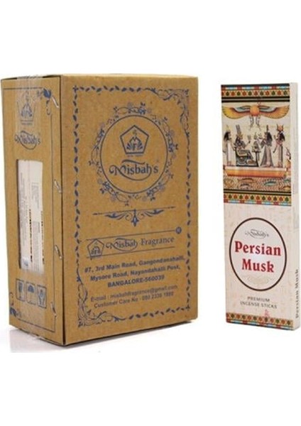 Misbah Persian Musk Aromalı Tütsü