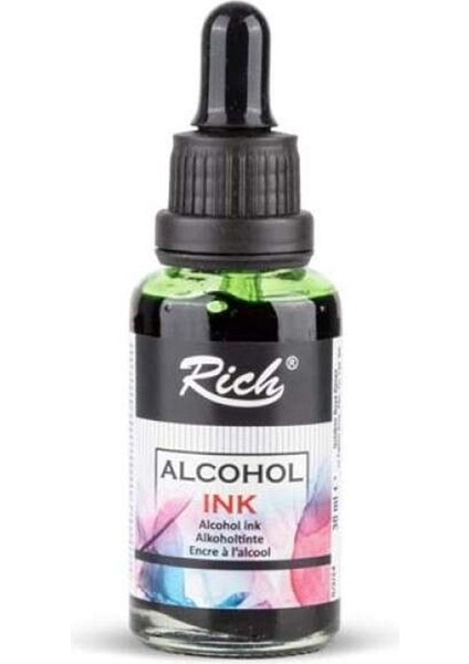 Alcohol Ink Alkol Bazlı Mürekkep 30 ml Yeşil 18616