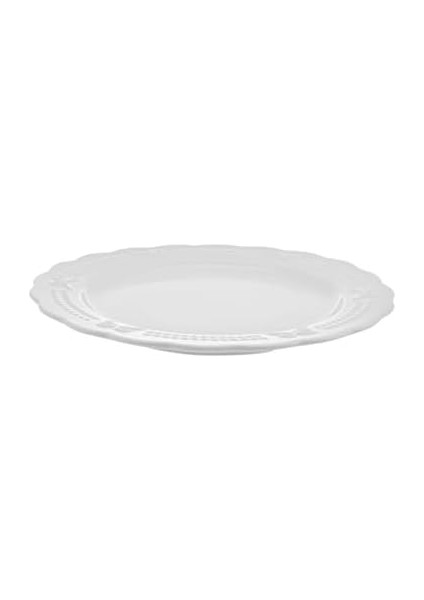 New Year 24 Rölyefli Pasta Tabağı 21 cm Beyaz fiyatları