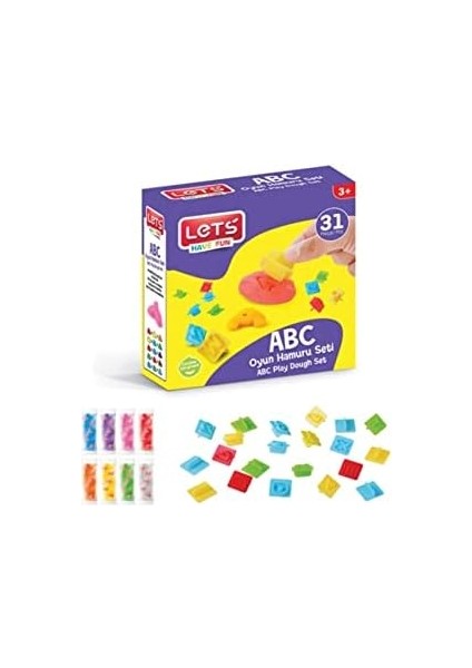 Oyun Hamuru Abc Seti 31 Parça (L9105) fiyatları