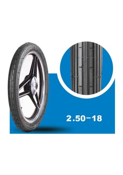 IRAN YASA TIRE & RUBBER Mondial 100UAG, Kuba CG100, Falcon, 250-18 TT Tubetype Lastik