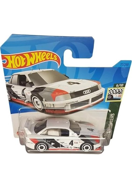 Wheels - Audi ´90 Quattro - Retro Racers 6/10 - HKG35 - Short Card - Good Year - Beyaz - Mattel 2023 fiyatları