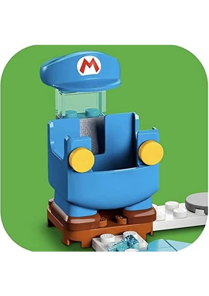 Super Mario™ Ice Mario Kostümü ve Donmuş Dünya Ek Macera Seti 71415-6 Yaş ve Üzeri Çocuklar Için Yaratıcı Oyuncak Yapım Seti (105 Parça)
