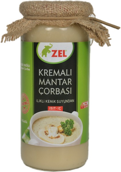 Kremalı Mantar Çorbası 480 ml - Ilikli Kemik Suyundan modelleri