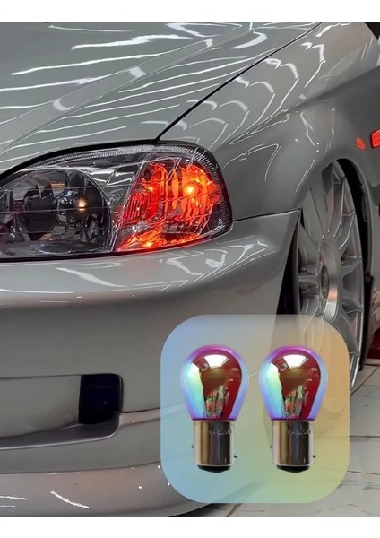 Diadem Turuncu Ampul 12V Chrome Desing BA15S 2 Adet fiyatları
