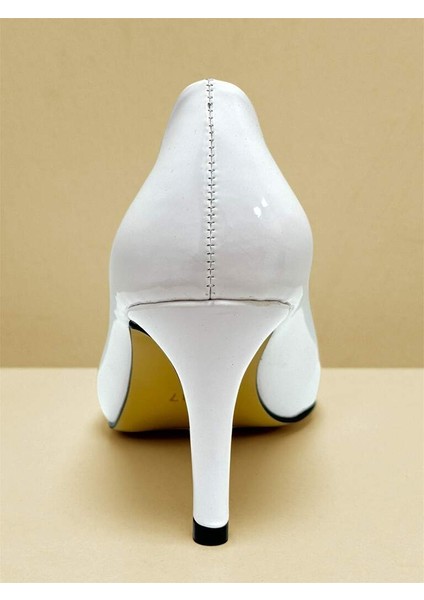 000003 Renk Beyaz Rugan Kadın Stiletto Topuk 6-8 cm Arası indirimleri
