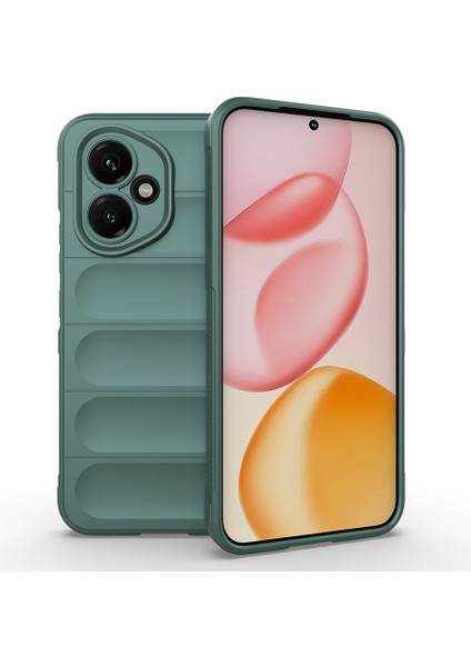 Honor 400 Kılıf Kamera Korumalı Kabartmalı Yumuşak Renkli Silikon Kapak Mat Hisli Içi Kadife Süet Kapak