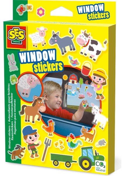 Creative Tak Çıkar Pencere Çıkartmaları