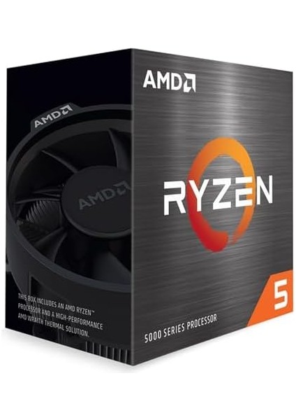Wraith Stealth Fanlı Ryzen 5 5600 - (Soket Am4/6 Çekirdek -12 Iplik/min Frekans 3.5ghz - Boost Frekansı 4.4GHZ/35MB/65W) - 100-100000927BOX Çok Renkli fiyatları