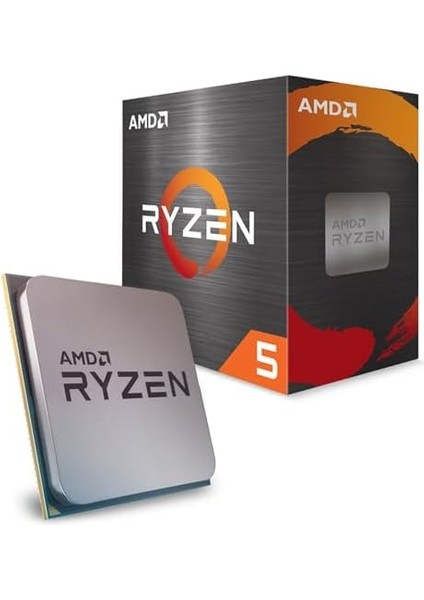 Wraith Stealth Fanlı Ryzen 5 5600 - (Soket Am4/6 Çekirdek -12 Iplik/min Frekans 3.5ghz - Boost Frekansı 4.4GHZ/35MB/65W) - 100-100000927BOX Çok Renkli modelleri