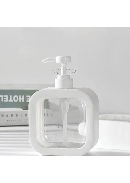 400 ml Dikdörtgen Banyo Mutfak Sıvı Sabunluk Bulaşık Lavabo Deterjanlık,tezgah Üstü Dikdörtgen Banyo Mutfak Sıvı Sabunluk | Banyo Mutfak Bulaşık Lavabo Deterjanlık (1)