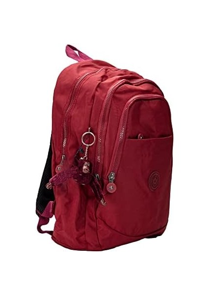 Group Bordo Sırt Çantası Kırinkıl Su Geçirmez Okul Çantası 14 Inç Laptop Seyahat Çantası 18 Lt 40X30X15CM (Bordo, Orta Boy) fiyatları